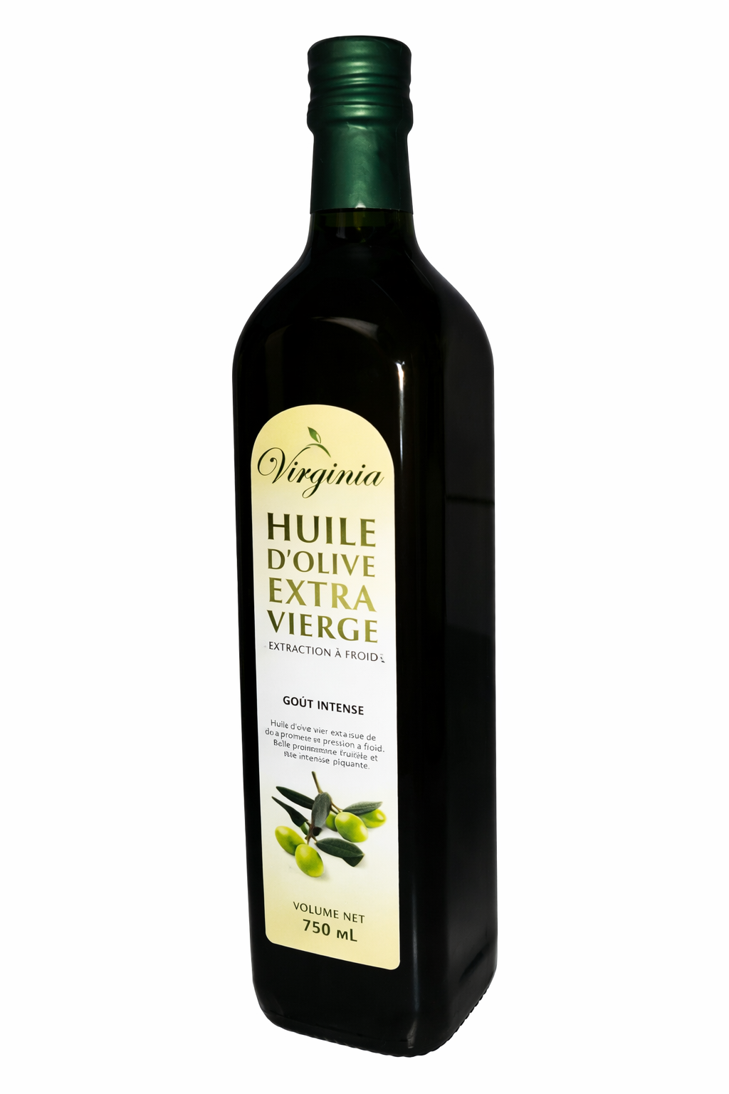 Huile d'olive extra vierge 750mL