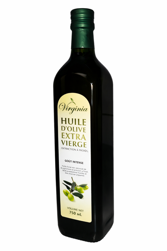 Huile d'olive extra vierge 750mL